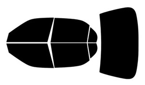 Window Tint For Honda Civic 4 Door Sedan 96-00 Precut Nano Ceramic Car Film Kit
