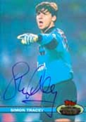 Simon Tracey - Sheff Utd - Signed Trading Card - COA - (24010)