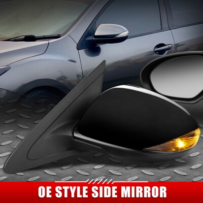 FOR 10-13 MAZDA 3 OE STYLE POWERED+HEATED+TURN SIGNAL DRIVER LEFT SIDE MIRROR
