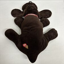 Tonka Pound Puppies Vintage Plush Dog 1985 Brown With Red Pound Puppies Collar