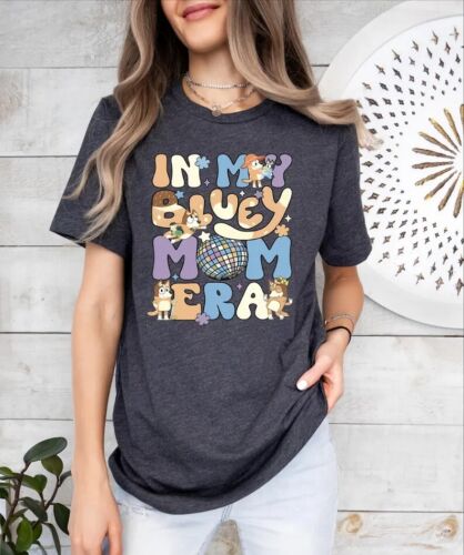 Bluey Mom Shirt,Bandit Chilli Mom Shirt,In My Bluey Era,Bluey Mum Shirt