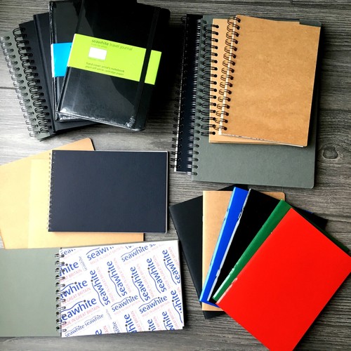 A4 A5 A6 Seawhite Sketchbooks Illustration Drawing Artists Pad Journal Art Paint - Picture 3 of 47