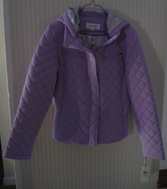 calvin klein purple jacket