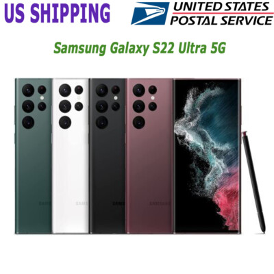 Samsung Galaxy S22 Ultra - 512 GB - Burgundy (Unlocked) for sale