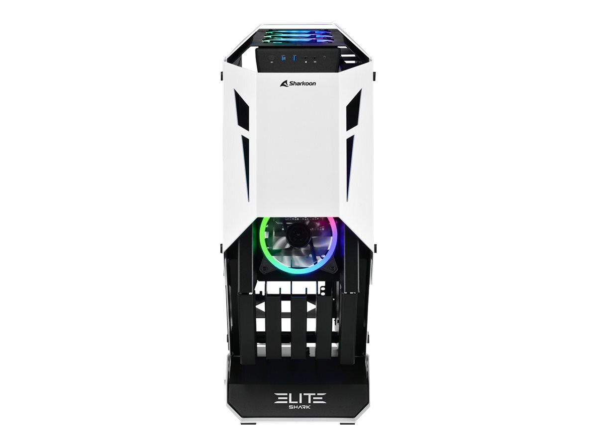 Sharkoon ELITE SHARK CA700 Tower PC Nero Bianco ATX micro 4044951032112