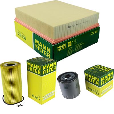 MANN-FILTER Inspektionspaket für Mercedes-Benz Sprinter 2-T Bus 212 D 208 210