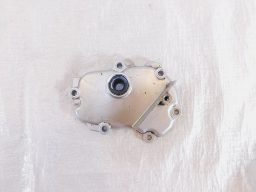 2004 & 2005 Yamaha FZ6 FZ6S FZS6 Silver Left Engine Motor Shifter Shaft Cover - Picture 6 of 7