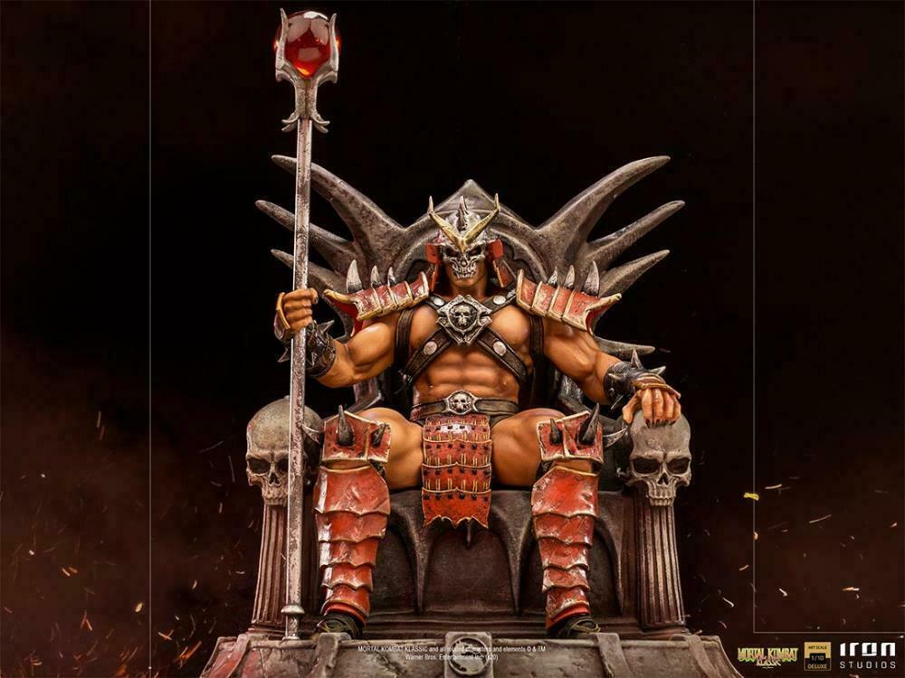 Iron Studios Shao Kahn Deluxe Art Scale 1/10 - Mortal Kombat