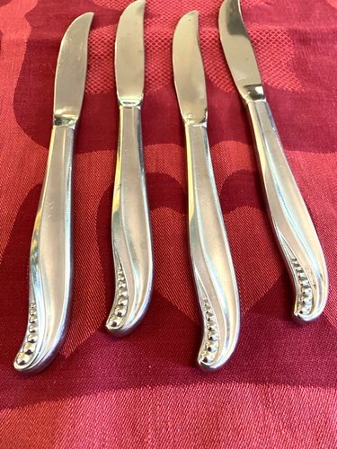 International SPINDRIFT Deluxe Satinado - 4 Cuchillos de Cena 8 3/8" - Imagen 4 de 6