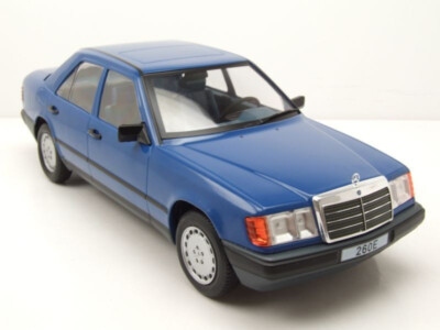 Mercedes 260E W124 Limousine 1984 Dark Blue Metal MCG 18411 1/18