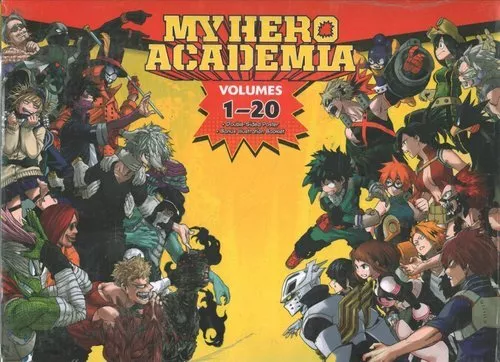 My Hero Academia Box Set 1: Includes Volumes 1-20 with Premium