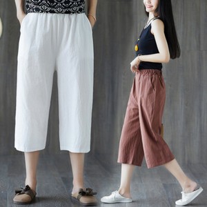 knee length wide leg shorts