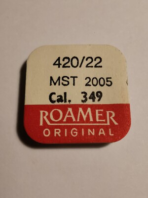ROAMER-MST-WERKSTEILE-CAL.349-420/22-KRONENRAD +SCHRAUBEN