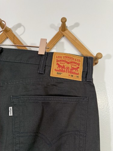 Levis Jeans 505 Straight 38x30 - Picture 3 of 6