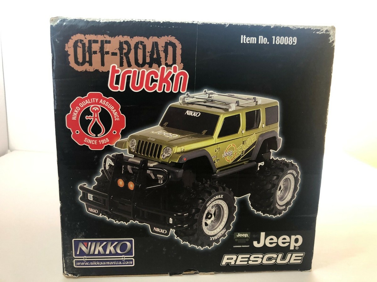 NIKKOラジコン Jeep RESCUE Nikko Off-Road Truck'n Jeep Rescue Radio Control 2005 1:18