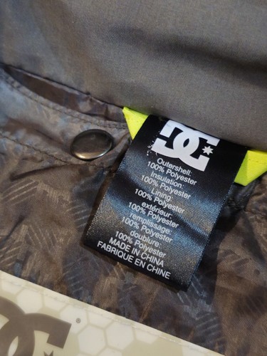 DC Shoes EXOTEX 10,000 Fluro Yellow/green Snow Jacket Mens Size Small Vgc - Picture 8 of 16