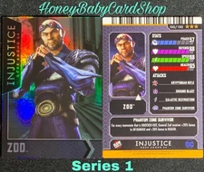 Injustice Arcade Series 1 Out of Print Card 100 Zod Holofoil