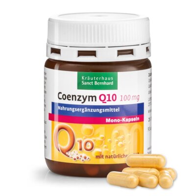 Coenzym Q10 100 mg Mono-Kapseln 100% natürlich | Kaneka | 90 Stück | 545,45 /kg