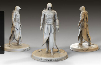 Assassin Altaïr 3D Printing Unpainted Figure Model GK Blank Kit New Toy In Stock
