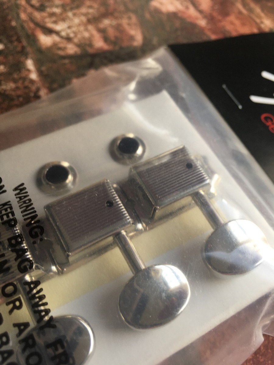 Fender Vintage-Stil Strat/Tele Tuner, Nickel (6