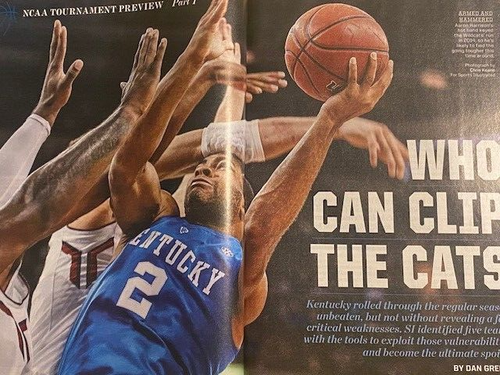 KARL-ANTHONY TOWNS sports illustrated ARIZONA WILDCATS ronda MIKE TYSON duncan - Picture 8 of 10