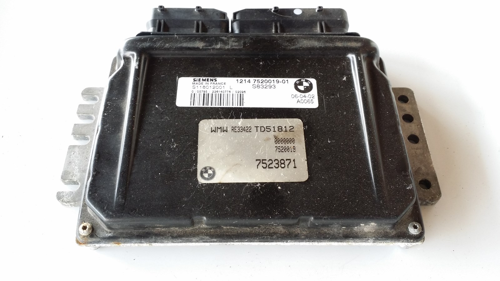 02-08 MINI COOPER S/CONVERTIBLE/R53/R52/W11 ENGINE COMPUTER/DME/ECU | eBay