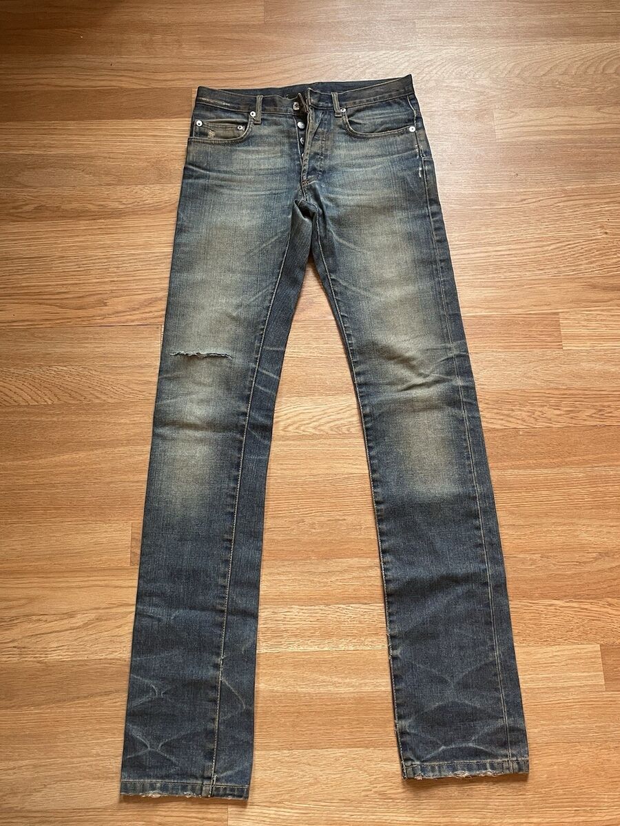 Dior Homme By Hedi Slimane Autumn Winter 2005 Rust Denim | eBay Dior Homme By Hedi Slimane Autumn Winter 2005 Rust Denim | eBay