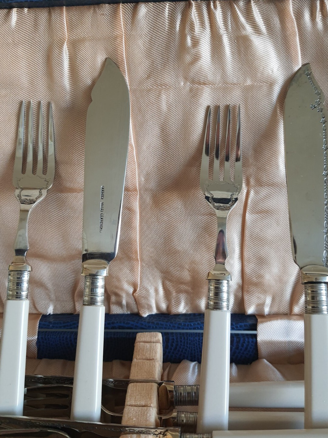Vintage Fish Knives and Forks set eBay