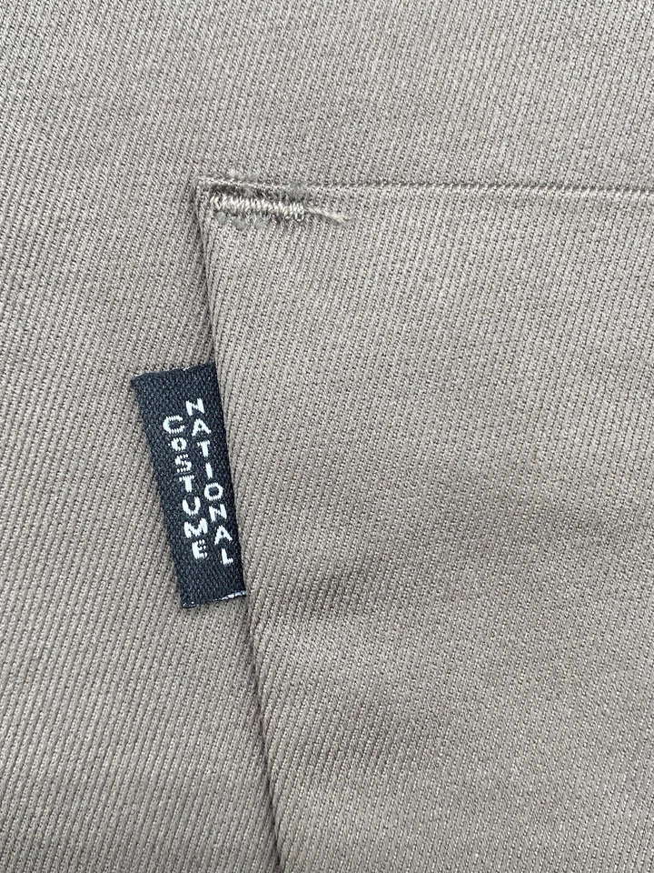 Pantalones National Premium | Para hombre talla 36 | Caqui | Precio de venta sugerido por el fabricante £565 | Nuevo con etiquetas Foto 2 de 4