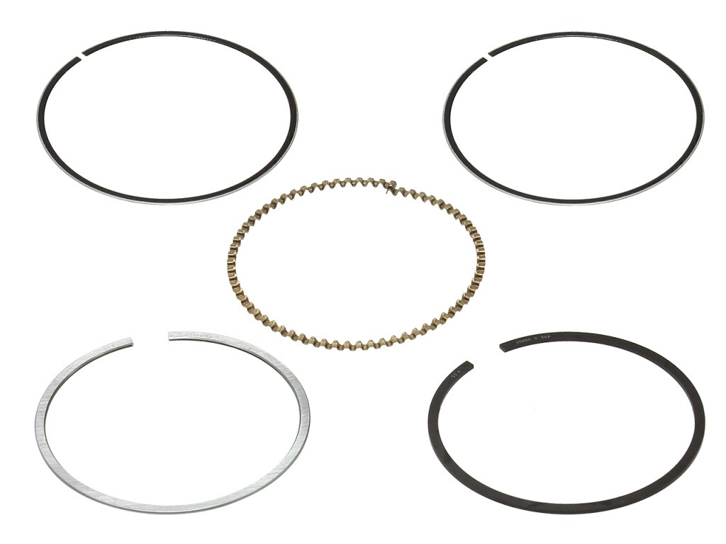 Segments de piston pour Polaris Ranger 150 et Kymco Agility en acier noir
