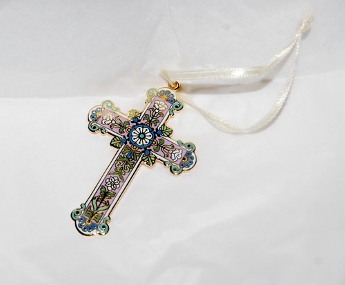 Hallmark Keepsake Ornament "Cross of Faith" | 1999 | NIB | Precious Metal - Picture 4 of 6