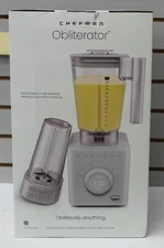 NEW Chefman Obliterator 48 oz Blender w/ Travel Jar Smoothie Maker Ice Crusher