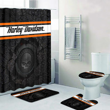 4PCS or Shower only or 3 PCS only, Harley David Legendary Motor v Bathroom Set