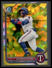 2022 Bowman Draft Sapphire Edition #BDC-159 Luisangel Acuña Yellow #/99