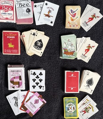 Bee, Crusader Poker, Professional Players Collectible Playing Card Decks Art