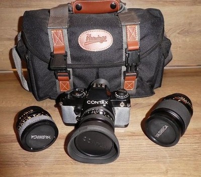 Contax 139 Quarz analoge Spiegelreflexkamera mit Tasche
