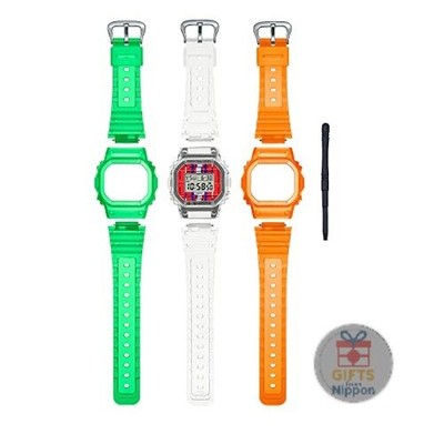 Casio G-Shock DWE-5600KS-7JR Kashiwa Sato Collab Clear Carbon Fiber Watch New