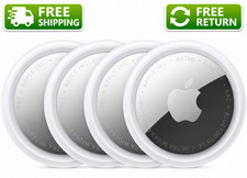 Apple AirTag 2nd Generation - 4 Pack: Tracker for Keychain, Wallet, and More;  