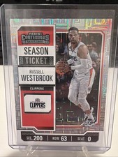 2023-24 Panini Contenders Basketball Season Ticket MOJO Russell Westbrook #86