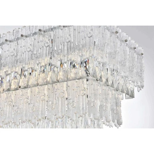 Elegant Lighting 1780G37C Emilia 6 Light 14 inch Chrome Chandelier Ceiling Light - Picture 4 of 10