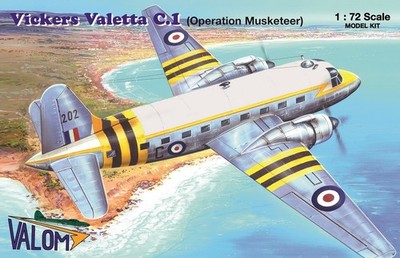 Valom 72150 Vickers Valetta C.1 (Operation Musketeer) 1/72 plastic kit