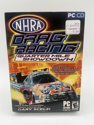 NHRA Drag Racing Quarter Mile Showdown PC Big Box Complete CIB (ValuSoft, 2006)