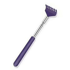 Stainless Steel Back Scratcher 1P Extendable Telescopic Itch Relief Massager NEW