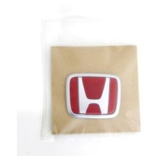 HONDA Genuine INTEGRA 3D ACURA 02-06 RSX Rear Red 75701-S6M-Z01 H Emblem Badge