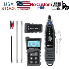 Network Cable Tester, Ethernet Wire Tracer with NCV Lamp for CAT5 CAT6