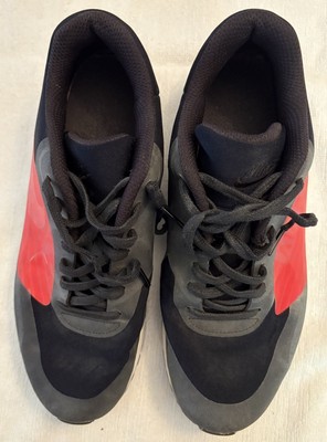 Nike Air Max 90 NS GPX Big Logo Black with Red Logo Size 11 Flaws