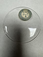 Vintage VTF Pocket Watch Mineral Crystal Domed 45.00mm 19 1/4 19 6/8 5 Clear