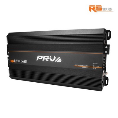 PRV Audio RS8200 BASS 1 Ohm 1 Channel Monoblock Amplifier