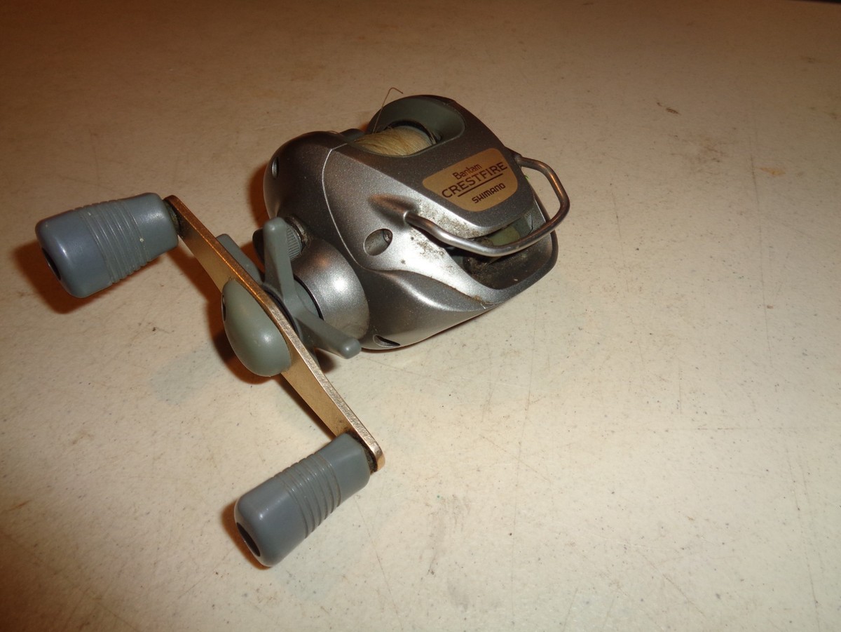 Shimano Bantam Crestfire CR-200-B Casting Fishing Reel | eBay Shimano Bantam Crestfire CR-200-B Casting Fishing Reel | eBay