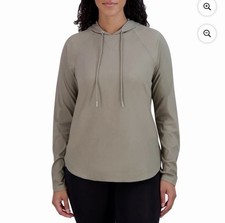 SAGE Collective Women's S Pullover Hoodie Green Long Sleeve 1874268